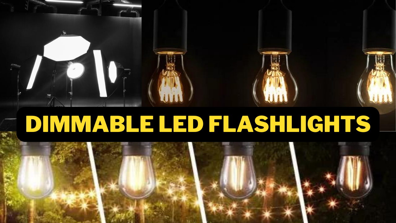 Dimmable LED Flashlights